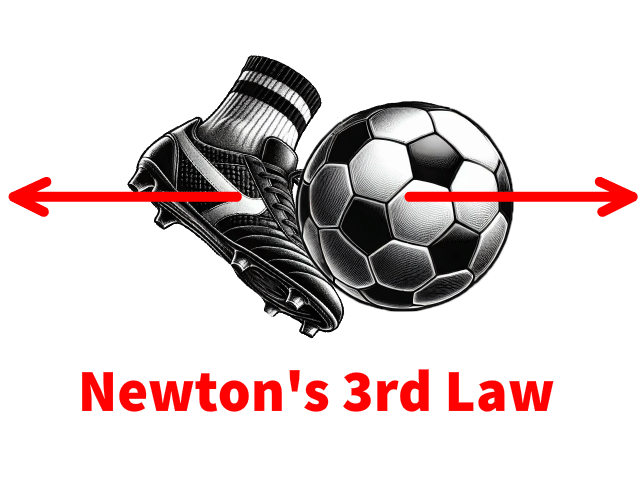 Physics of Soccer: Newton's Third Law