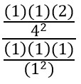 subtituted numbers rule of one