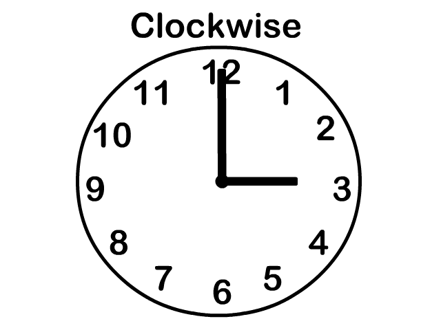 Clockwise Clock