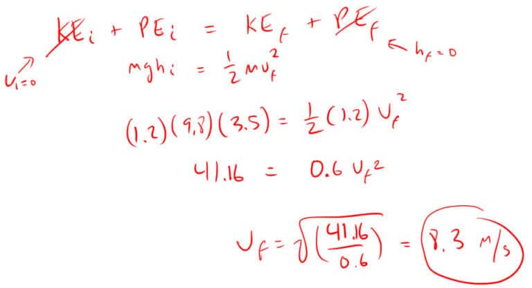 Mechanical Energy Problem Solutions - StickMan Physics