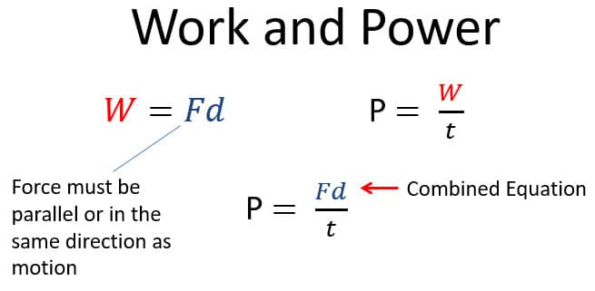 work formula