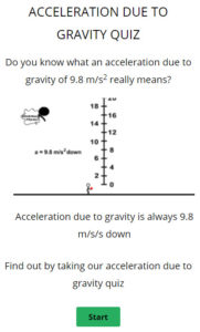 physics quiz look