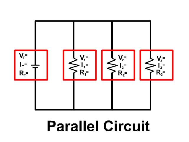 Parallel Circuit Rules and Ohm's Law