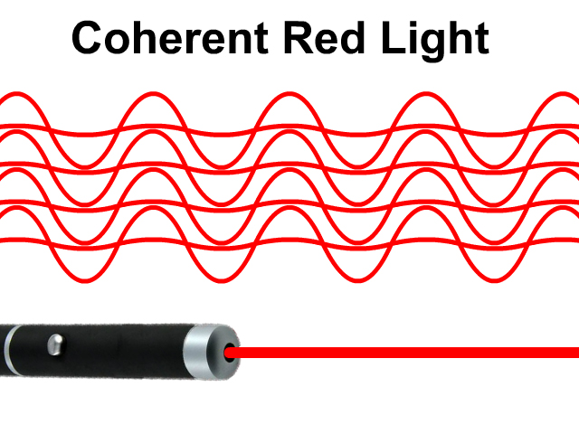 Coherent Red Light