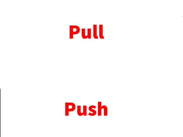 push or pull force