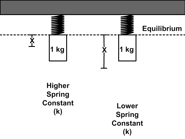 Hooke's Law Spring Constant